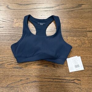 Beyond Yoga Deep Blue Sports Bra